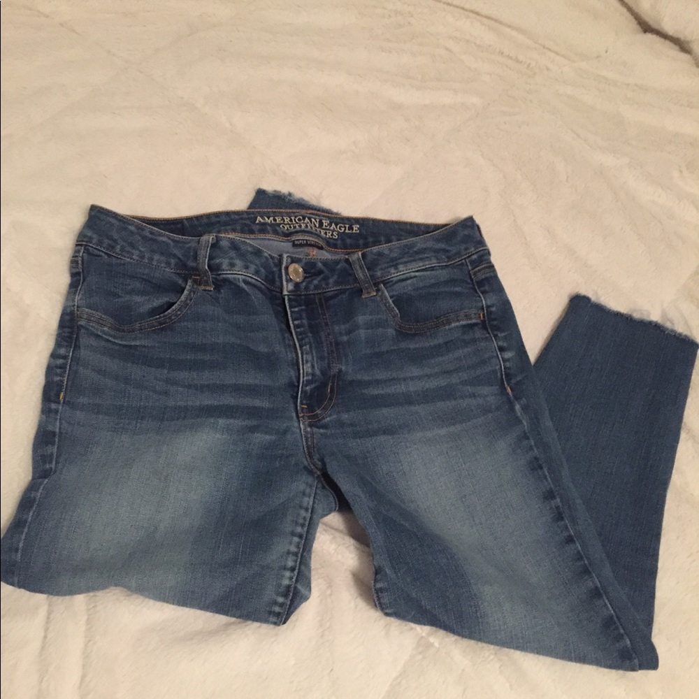 American eagle cropped pant